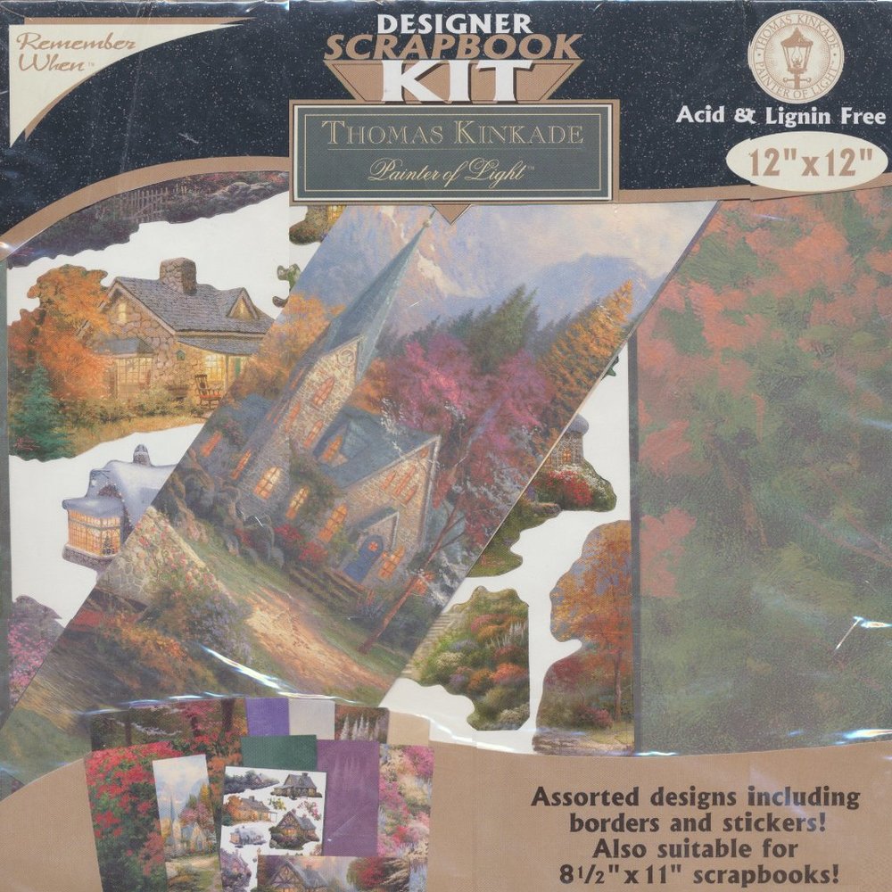 Thomas Kinkade Designer Scrapbook Kit
